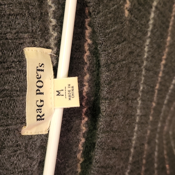 Grey Striped Sweater - Picture 3 of 3